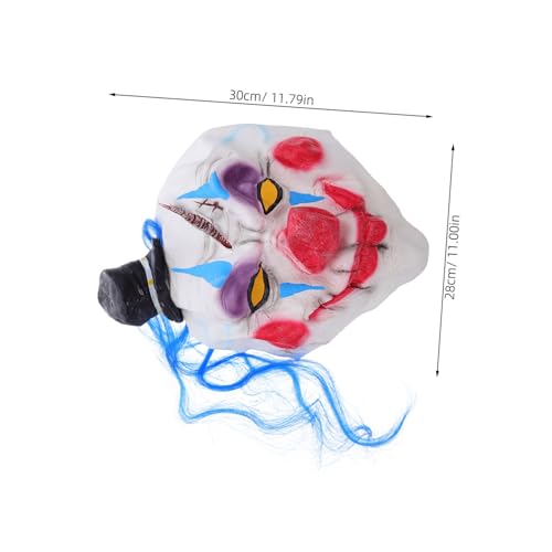 Beavorty Halloween Clown Maske Leicht und Vollgesichts Kostümmaske für Karneval Party Maskerade Damen Herren Wiederverwendbar Beavorty Halloween Clown Maske Leicht und Vollgesichts Kostümmaske für Karneval Party Maskerade Damen Herren Wiederverwendbar von Beavorty