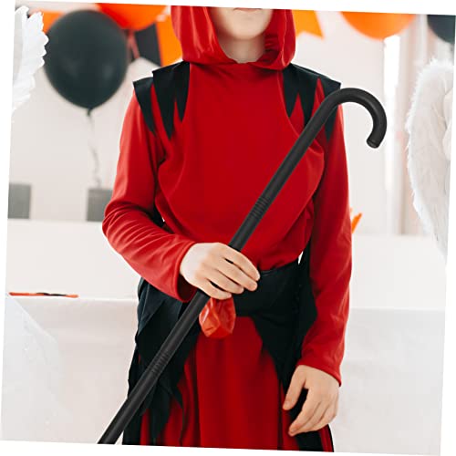 Beavorty Halloween Cosplay Gehstock Kunststoff Requisit Leicht Tragbar Bühnenstab Party Zubehör von Beavorty