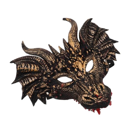 Beavorty Halloween Drachenmaske PU Cosplay Vollgesichtsmaske Tierkopf für Halloween Party Maskerade Karneval Erwachsene Leichte Bequeme Verkleidung Beavorty Halloween Drachenmaske PU Cosplay Vollgesichtsmaske Tierkopf für Halloween Party Maskerade Karneval Erwachsene Leichte Bequeme Verkleidung von Beavorty