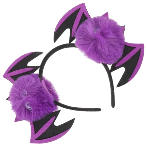 Beavorty Halloween Fledermaus Haarreif mit Teufelsflügeln Einzigartiges Kostüm Accessoire für Frauen für Halloween Cosplay und Themenpartys Beavorty Halloween Fledermaus Haarreif mit Teufelsflügeln Einzigartiges Kostüm Accessoire für Frauen für Halloween Cosplay und Themenpartys von Beavorty
