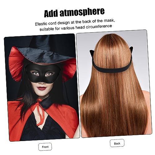 Beavorty Halloween Halbgesichtsmaske für Herren aus Leichtem Kunststoff mit Verstellbarem Elastischem Band Komfortabel und Vielseitig für Karneval Cosplay Maskenball und Partyzubehör Beavorty Halloween Halbgesichtsmaske für Herren aus Leichtem Kunststoff mit Verstellbarem Elastischem Band Komfortabel und Vielseitig für Karneval Cosplay Maskenball und Partyzubehör von Beavorty