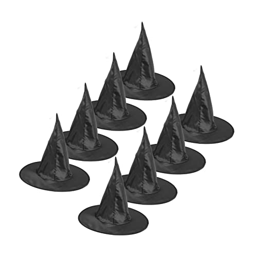 Beavorty Halloween Hexenhüten Oxford mit Haken Dekorative Schwarze Spitzhüte für Kostümpartys und Fotoshootings Leicht und zu Tragen Beavorty Halloween Hexenhüten Oxford mit Haken Dekorative Schwarze Spitzhüte für Kostümpartys und Fotoshootings Leicht und zu Tragen von Beavorty