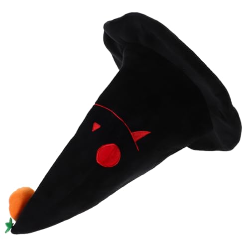 Beavorty Halloween Hexenhut für Erwachsene und Großer Spitzes Design Vielseitiges Kostümzubehör für Halloween-partys Bühnenauftritte und Fantasy-fotoshootings von Beavorty