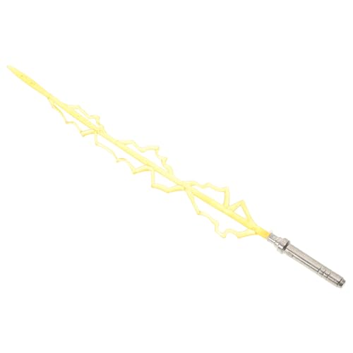 Beavorty Halloween Kostüm Requisite Modell mit Leuchtendem Metallschwert für Cosplay Sammlungen Gelbes Design für Besondere Anlässe Beavorty Halloween Kostüm Requisite Modell mit Leuchtendem Metallschwert für Cosplay Sammlungen Gelbes Design für Besondere Anlässe von Beavorty