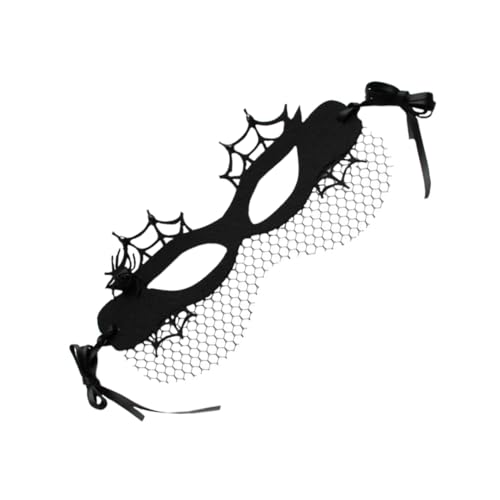 Beavorty Halloween Spider Maske Halbmaske für Frauen Gruseliges Cosplay Accessoire mit Einzigartigem Spinnenmuster für Karneval und Maskenbälle Beavorty Halloween Spider Maske Halbmaske für Frauen Gruseliges Cosplay Accessoire mit Einzigartigem Spinnenmuster für Karneval und Maskenbälle von Beavorty