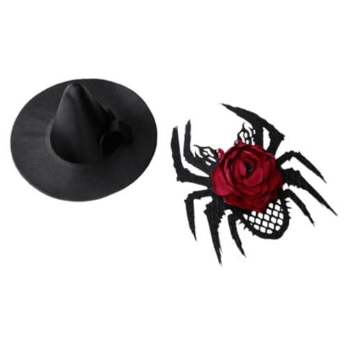 Beavorty Halloween Spinnen Fascinator Haarclip Damen Kopfschmuck für Teepartys Leichte und Dekorative Haarspange für Halloween und Kostümpartys Beavorty Halloween Spinnen Fascinator Haarclip Damen Kopfschmuck für Teepartys Leichte und Dekorative Haarspange für Halloween und Kostümpartys von Beavorty