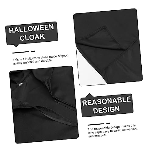 Beavorty Halloween Umhang mit Kapuze Erwachsene XL Vampir Cape Kostüm Umhang für Halloween Party Cosplay Cape für Karneval Gothic Verkleidung mit Kapuze für Damen und Herren Beavorty Halloween Umhang mit Kapuze Erwachsene XL Vampir Cape Kostüm Umhang für Halloween Party Cosplay Cape für Karneval Gothic Verkleidung mit Kapuze für Damen und Herren von Beavorty