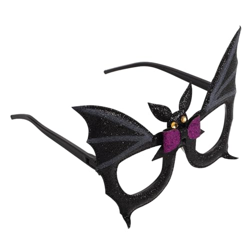 Beavorty Halloween- party zubehör party brillen maske für halloween fledermaus brille halloween brille deko kostüm Halloween-Spaß Halloween-Party-Requisiten Plastik von Beavorty