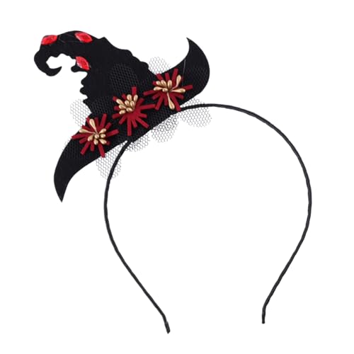 Beavorty Halloween-stirnband Haarband Dekoration Skelett Rot von Beavorty