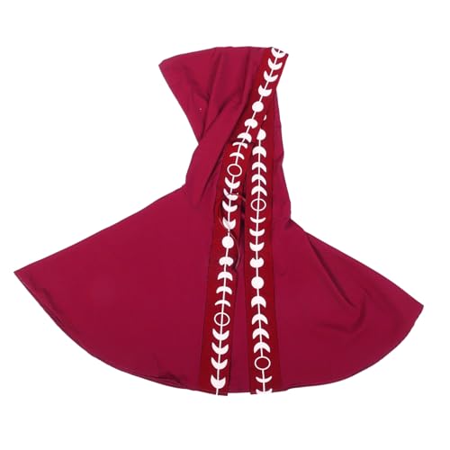 Beavorty Halloween-umhang-schal Kurzer Umhang Mit Kapuze Kapuzenhaube Mittelalterlicher Kapuzenumhang Mittelalterliche Haube Kapuzenumhang Männer Umhangkostüm Umhang Vermischt von Beavorty