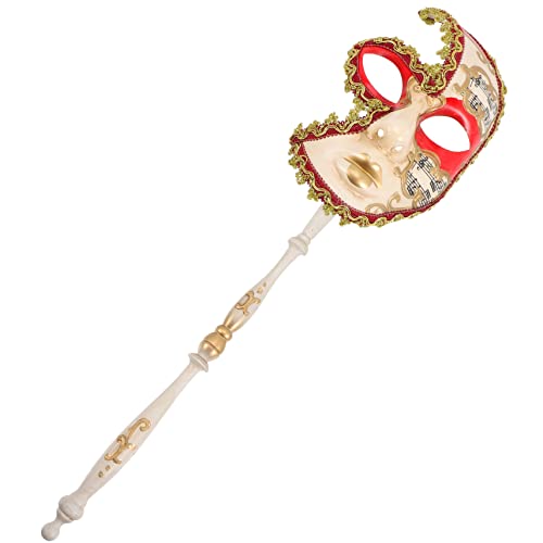 Beavorty Handheld Maskerade Maske Maske Für Karneval Partys Leicht Für Halloween Cosplay Events von Beavorty