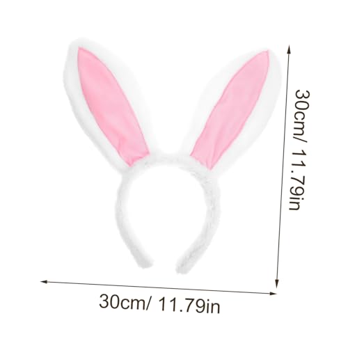 Beavorty Hasenohren Stirnband mit Weißen Kaninchenohren Weiße Handschuhe und Tüllrock Leichtes Osterhasen Kostüm Zubehör für Cosplay und Party Wiederverwendbares Kaninchen Kostüm Beavorty Hasenohren Stirnband mit Weißen Kaninchenohren Weiße Handschuhe und Tüllrock Leichtes Osterhasen Kostüm Zubehör für Cosplay und Party Wiederverwendbares Kaninchen Kostüm von Beavorty