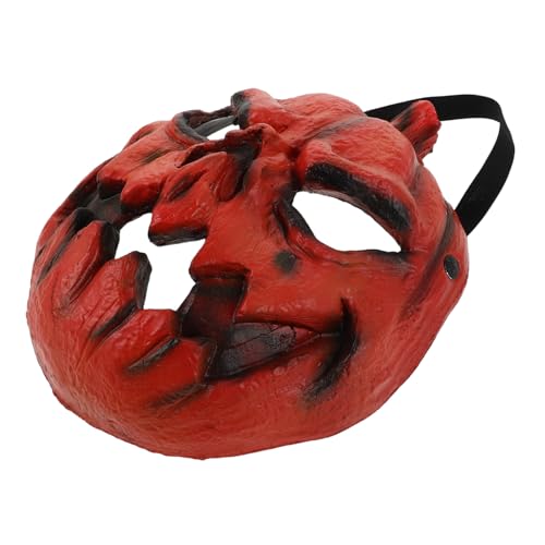 Beavorty Horror Kürbismaske aus Langlebigem Pu schaum für Erwachsene Vielseitige Halloween Karnevalsdekoration Gruseliges Cosplay accessoire für Maskenball und Fasching Beavorty Horror Kürbismaske aus Langlebigem Pu schaum für Erwachsene Vielseitige Halloween Karnevalsdekoration Gruseliges Cosplay accessoire für Maskenball und Fasching von Beavorty