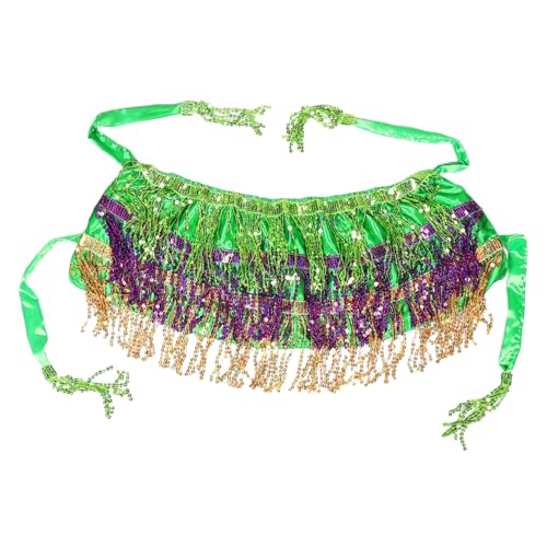 Beavorty Karnevals-bandeau Mit Pailletten -top Mit Pailletten Tanzzubehör Schlauchoberteile Für Frauen Festival-accessoires Festival -outfits Glitzerndes -top Rohrspitzen Polyester von Beavorty