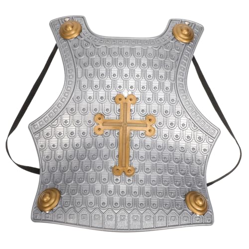 Beavorty Kinderschutzschild Ritter Mädchen Für Königlich Meilen Kostüm Gefälscht Ninja Party Brustplatte Rüstung Zubehör Junge Verkleiden Sich Grau Plastik Beavorty Kinderschutzschild Ritter Mädchen Für Königlich Meilen Kostüm Gefälscht Ninja Party Brustplatte Rüstung Zubehör Junge Verkleiden Sich Grau Plastik von Beavorty