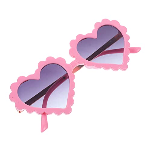 Beavorty Kindersonnenbrillen Fake Brillen Für In Herzform Swift Kleinkinderbrillen Kindersonnenbrillen Party UV Requisiten Sonnenbrillen Trendy Love Kleinkinder Sonnenbrillen Rosa von Beavorty