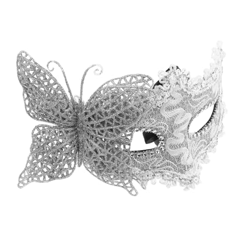 Beavorty Kostümmasken Masken Spitzengesichtsmasken Venezianer Schmetterling Halbe Unisex Cosplay -masken Für Halloween Maskerade -balls Partys von Beavorty