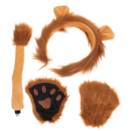 Beavorty Kostümset mit Haarreifen und Tierkostüm für Halloween Cosplay und Partys für Erwachsene Leicht und Langlebig Kreatives Design für Beavorty Kostümset mit Haarreifen und Tierkostüm für Halloween Cosplay und Partys für Erwachsene Leicht und Langlebig Kreatives Design für von Beavorty