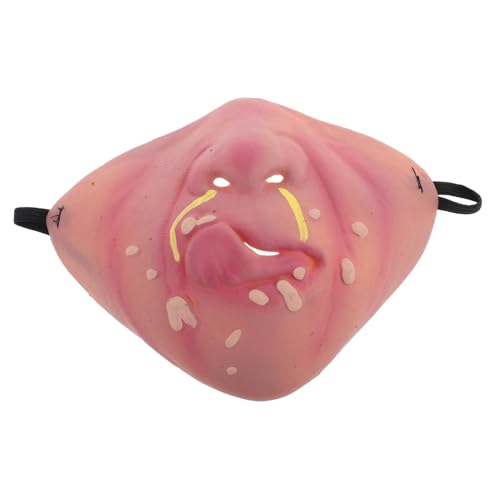 Beavorty Männer Halbe Gesichtsmaske Für Halloween- Und Kostümpartys Lustige Für Cosplay Und Maskerade Für Karneval- Und Kostümveranstaltungen von Beavorty