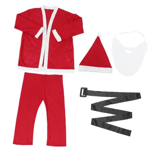 Beavorty Männer Santa Claus Kostüm für Weihnachten Cosplay Kleidung für Festliche Dekoration und Besondere Anlässe für Väter und Freunde Beavorty Männer Santa Claus Kostüm für Weihnachten Cosplay Kleidung für Festliche Dekoration und Besondere Anlässe für Väter und Freunde von Beavorty