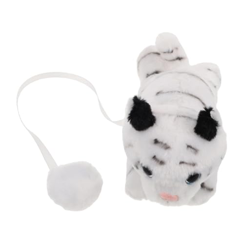 Beavorty Magnetisches Plüsch tiger Schulter dekor Realistisches Kuscheltier Tierpuppe für Cosplay Tierkostüm Partyaccessoire Weiß Beavorty Magnetisches Plüsch tiger Schulter dekor Realistisches Kuscheltier Tierpuppe für Cosplay Tierkostüm Partyaccessoire Weiß von Beavorty