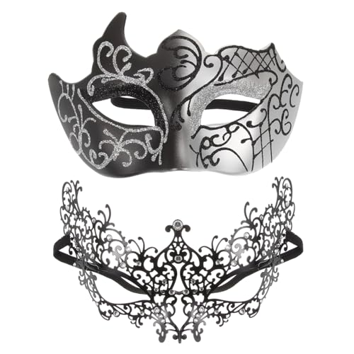 Beavorty Maske für Maskenball Schwarze Augenmaske für Dekorative Cosplay Maske für Karneval und Themenpartys Komfortabel und für Damen und Herren Beavorty Maske für Maskenball Schwarze Augenmaske für Dekorative Cosplay Maske für Karneval und Themenpartys Komfortabel und für Damen und Herren von Beavorty