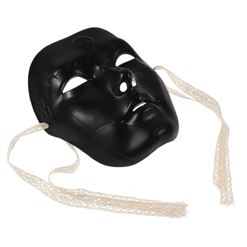 Beavorty Mechanische Maske Cosplay-gesichtsmaske Maske Kopfbedeckung Vollgesichts-maskerade-maske Black Plastik von Beavorty