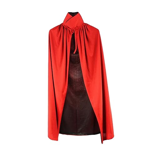 Beavorty Party Cape Halloween-todeskap Vampirmantel Für Erwachsene Halloween-Party-umhang Halloween-Vampir-umhang Party-Cosplay-Mantel Halloweenkostüm Deko Polyester von Beavorty