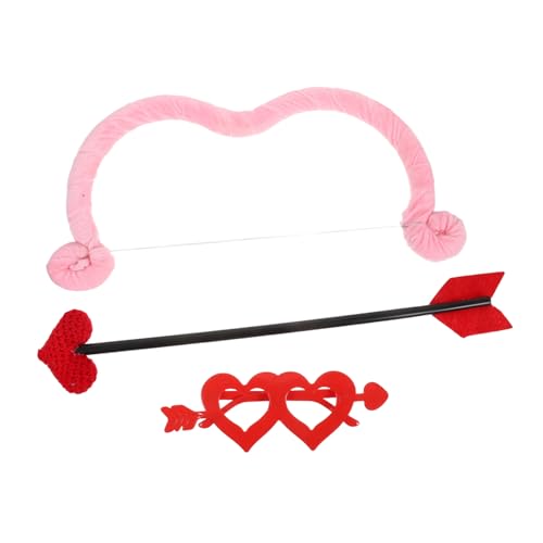 Beavorty Party Kopfschmuck Kostüm Zubehör Valentinstag Zubehör Valentinstag Brille Kunststoff Beavorty Party Kopfschmuck Kostüm Zubehör Valentinstag Zubehör Valentinstag Brille Kunststoff von Beavorty