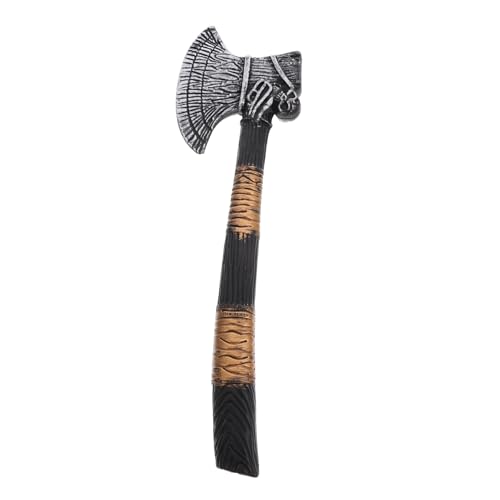 Beavorty Piraten- - Piratenaxt PVC -Halloween-Requisite gefälschtes Beil Halloween Schaumstoff gefälschte Halloween Axe Prop Black von Beavorty