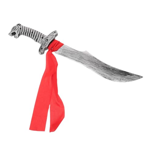 Beavorty Plastik Spielzeugschwert Leichtes Mittelalter Ritter für Halloween Kostüm Cosplay Party Rollenspiel Pretend Play Zubehör von Beavorty