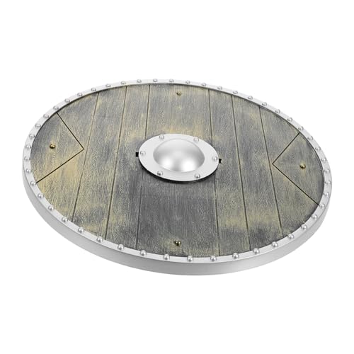Beavorty Schild Kostüm Wikingerschilde Schild Runder Schild -Schild-kostüm Schild Für Schild Kostüm Cosplay-Schild Kostümschild Schildspielzeug PVC von Beavorty