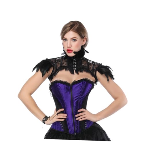 Beavorty Schwarzer Spitzen umhang mit Federn Cosplay Kostüm Cape Leichtes Halloween Outfit Bequemes Party Cape für Verkleidung und Themenfeiern Beavorty Schwarzer Spitzen umhang mit Federn Cosplay Kostüm Cape Leichtes Halloween Outfit Bequemes Party Cape für Verkleidung und Themenfeiern von Beavorty