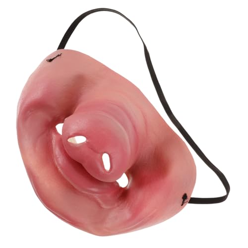 Beavorty Schweinenase-Maske Masken realistisch Jack lustige geschenkideen Halloween-Maske maske gesicht Cosplay-Nase Schweinsnase verkleiden Schweinenase Requisiten Zirkus Emulsion von Beavorty