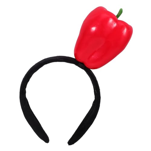 Beavorty Simulation Lebensmittel Haarband Lustiger Paprika Haarreifen Einzigartiges Kostüm Accessoire für Partys Fotorequisiten für Erwachsene Kreative Kopfbedeckung für Besondere Anlässe Beavorty Simulation Lebensmittel Haarband Lustiger Paprika Haarreifen Einzigartiges Kostüm Accessoire für Partys Fotorequisiten für Erwachsene Kreative Kopfbedeckung für Besondere Anlässe von Beavorty