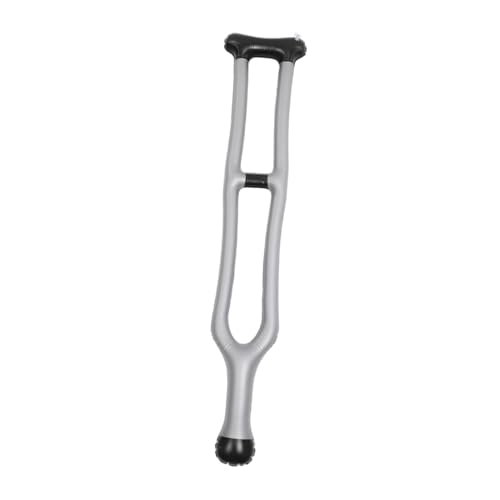 Beavorty Simulierte Aufblasbare Krücken Halloween Cane Walker Sprengen Walker-ballonspielzeug Spazierstock Kostüm Alter Mann Kostüm Requisite Kinderspielzeugstock Gehstock Für PVC von Beavorty