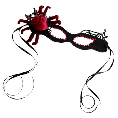 Beavorty Spider Flower Maske für Halloween Stilvolle Cosplay Maske für Damen Kostümaccessoires für Karneval Maskerade und Partys Beavorty Spider Flower Maske für Halloween Stilvolle Cosplay Maske für Damen Kostümaccessoires für Karneval Maskerade und Partys von Beavorty