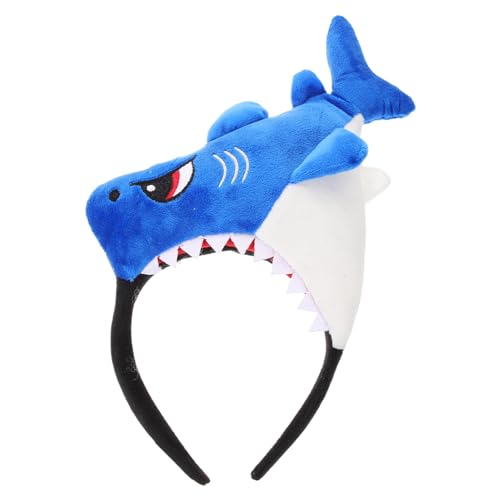 Beavorty -Stirnband -Kostüm Hut Plüsch Meerestier Haarreifen Ozeantier Cosplay-Hut Kopfbedeckung Für Weihnachten Kostüm Anziehparty Blau von Beavorty