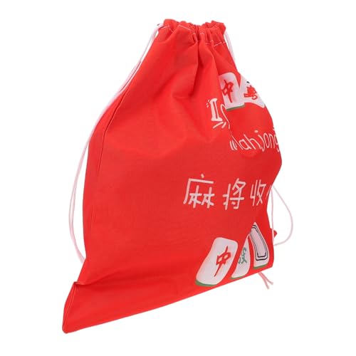 Beavorty Tragbare Mahjong-spieltasche Organizer Aus Kunststoff Kordelzughalter Unverzichtbare Aufbewahrung Für Spielsteine Beavorty Tragbare Mahjong-spieltasche Organizer Aus Kunststoff Kordelzughalter Unverzichtbare Aufbewahrung Für Spielsteine von Beavorty