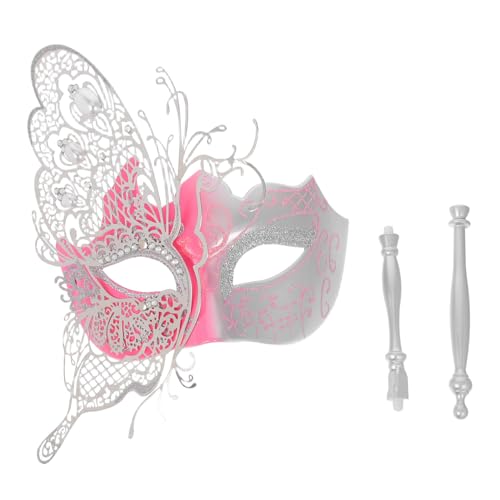Beavorty Venetian Metall-schmetterlings-maske mit Stab Langlebige Maskerade Party Maske für Frauen Geeignet für Halloween Karneval Ball Mardi Gras und Festliche Abendveranstaltungen Beavorty Venetian Metall-schmetterlings-maske mit Stab Langlebige Maskerade Party Maske für Frauen Geeignet für Halloween Karneval Ball Mardi Gras und Festliche Abendveranstaltungen von Beavorty