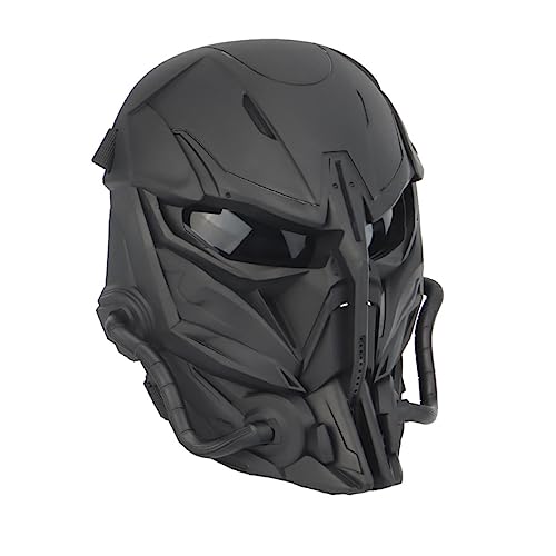 Beavorty Verstellbare Dekorative Maske Gesichtsmaske für Outdoor Spiele Vollflächiger Schutz mit Leichtem und Atmungsaktivem Design für Cosplay und Fasching Beavorty Verstellbare Dekorative Maske Gesichtsmaske für Outdoor Spiele Vollflächiger Schutz mit Leichtem und Atmungsaktivem Design für Cosplay und Fasching von Beavorty