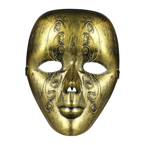 Beavorty Vintage Stil Vollgesichtsmaske für Maskenball Einzigartiges Party Accessoire für Halloween und Kostümbälle Komfortabel Leicht und Detailreich Gestaltet Beavorty Vintage Stil Vollgesichtsmaske für Maskenball Einzigartiges Party Accessoire für Halloween und Kostümbälle Komfortabel Leicht und Detailreich Gestaltet von Beavorty