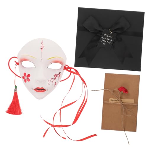 Beavorty Vollgesichtsmaske für Karneval Handgemalte Cosplay Maske für Halloween Festivals Requisite für Auftritte Beeindruckende Beavorty Vollgesichtsmaske für Karneval Handgemalte Cosplay Maske für Halloween Festivals Requisite für Auftritte Beeindruckende von Beavorty