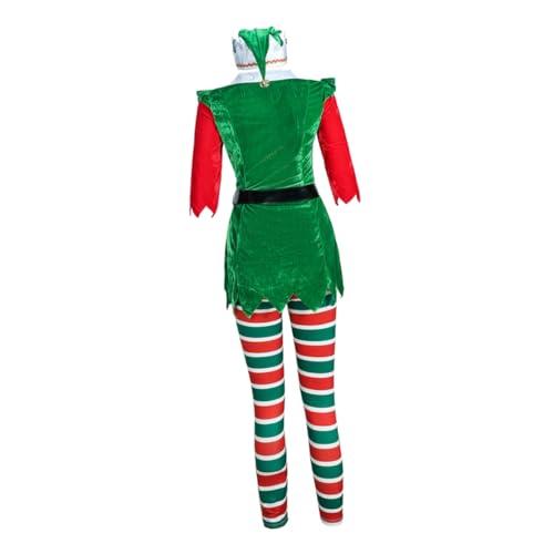 Beavorty Weihnachtliches Kostüm für Frauen Einteiliges Party Outfit für Aufführungen und Festlichkeiten für Weihnachten Karneval und Fotoshootings Beavorty Weihnachtliches Kostüm für Frauen Einteiliges Party Outfit für Aufführungen und Festlichkeiten für Weihnachten Karneval und Fotoshootings von Beavorty