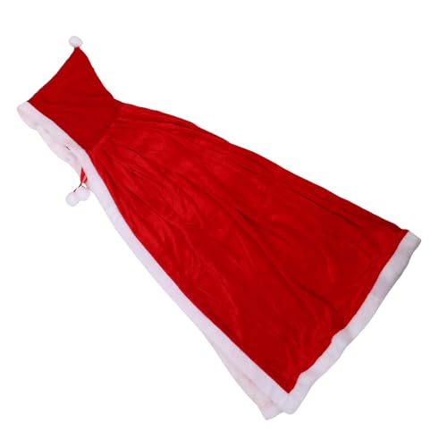 Beavorty Weihnachtsmann Umhang Mit Roter Umhang Für Erwachsene Lang Perfektes Weihnachtskostüm Für Partys Aufführungen Festliche Kostümkleidung Beavorty Weihnachtsmann Umhang Mit Roter Umhang Für Erwachsene Lang Perfektes Weihnachtskostüm Für Partys Aufführungen Festliche Kostümkleidung von Beavorty