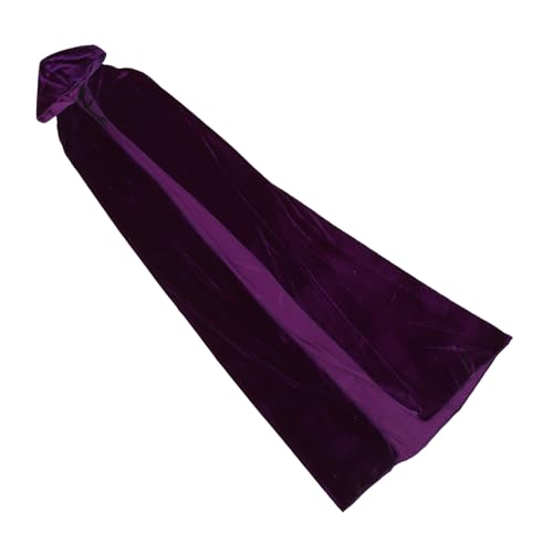 Beavorty Witch Halloween Cape Schwarzem Samt Wiederverwendbarer Cosplay Umhang für Kreative Halloween Partys Unisex und Einfach zu Tragen für Damen und Herren Beavorty Witch Halloween Cape Schwarzem Samt Wiederverwendbarer Cosplay Umhang für Kreative Halloween Partys Unisex und Einfach zu Tragen für Damen und Herren von Beavorty