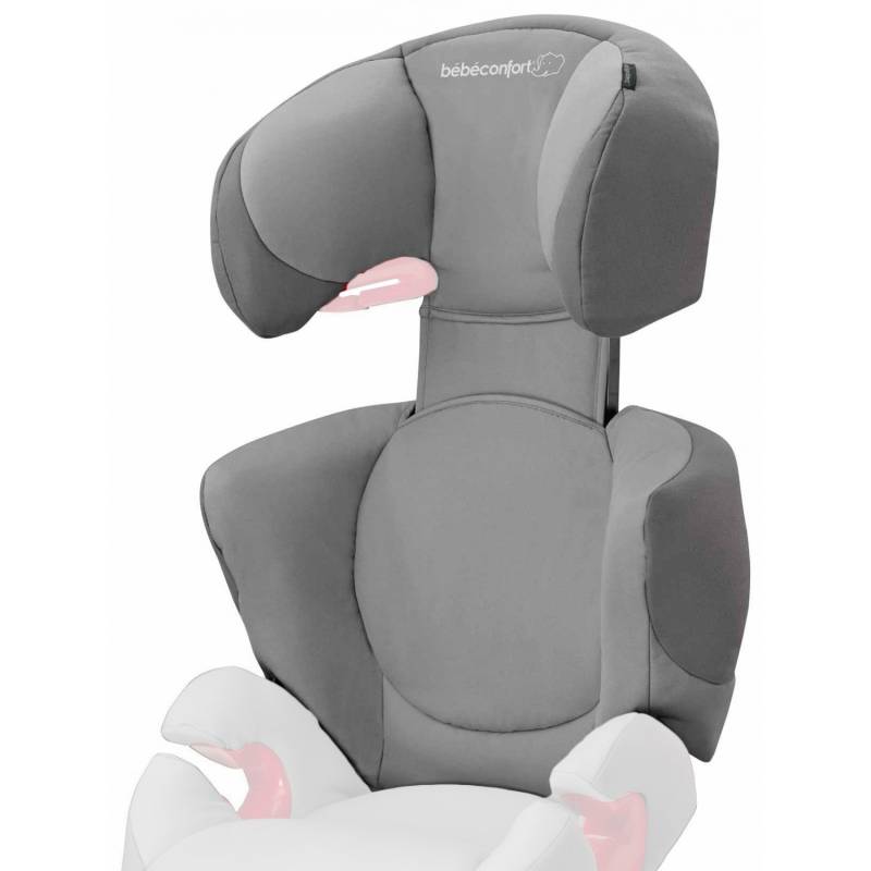 Bebe Confort Rückenlehne und Kopfstützenbezug für den grauen Autositz von Rodi Air Protect Concrete von Bébé Confort