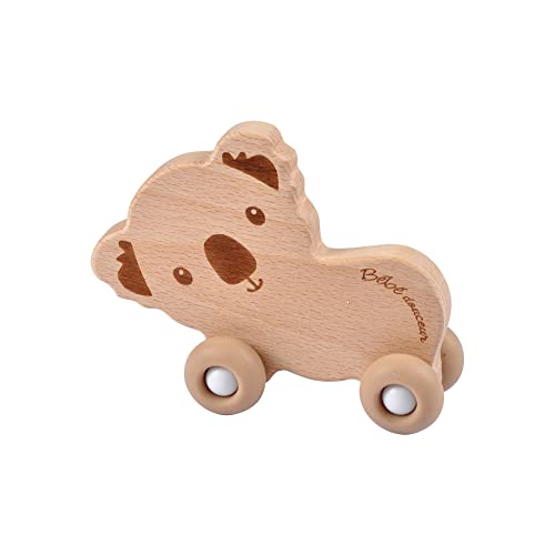 Bébé Douceur, Koala Grege Spielzeug aus Holz mit Rollen Silikon 12 x 1,2 x H 10 cm Bébé Douceur, Koala Grege Spielzeug aus Holz mit Rollen Silikon 12 x 1,2 x H 10 cm von Bébé Douceur