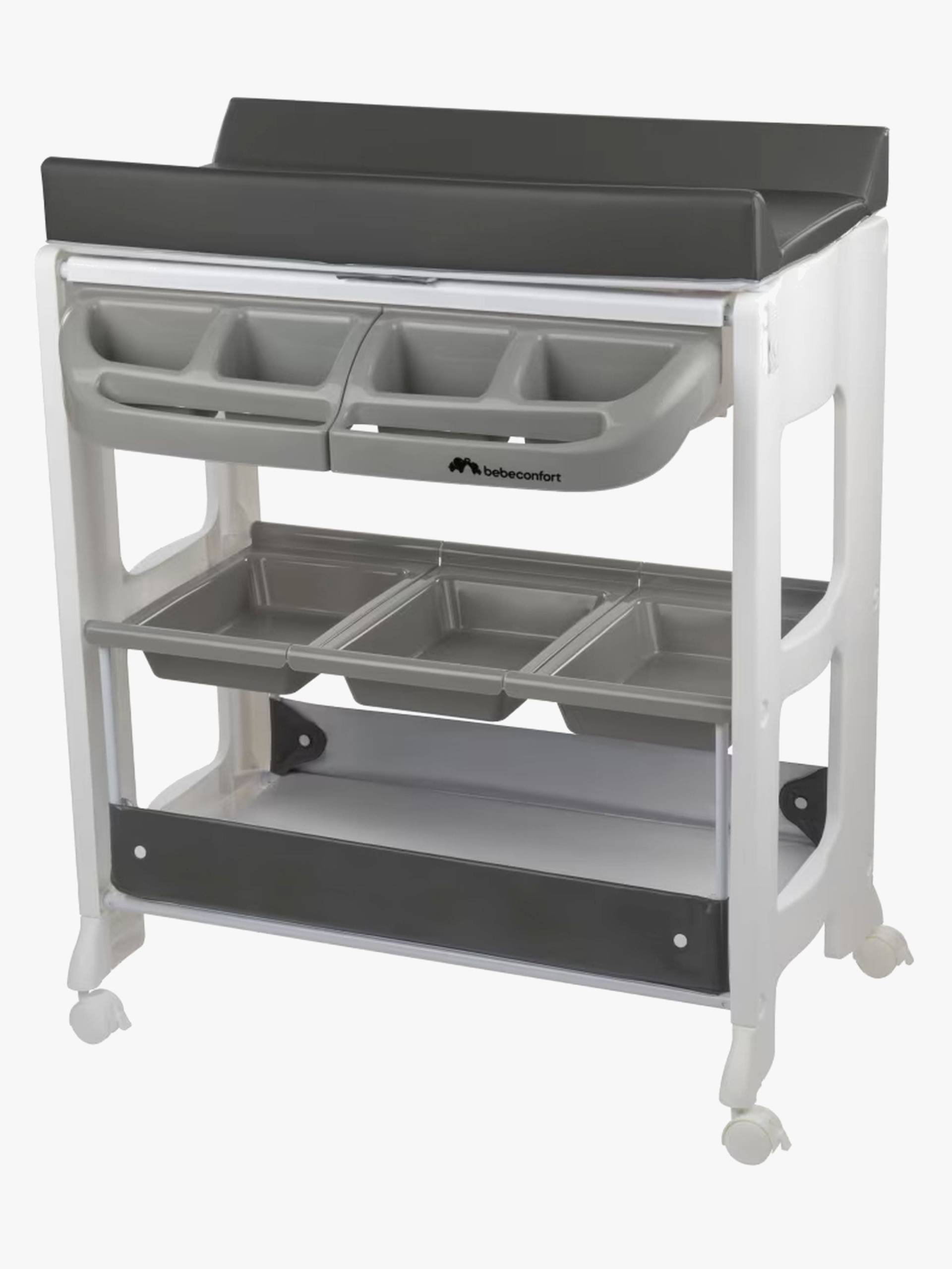 Bebeconfort Dolphy Wickelaufsatz mit Badewanne, Gray Mist von Bebeconfort