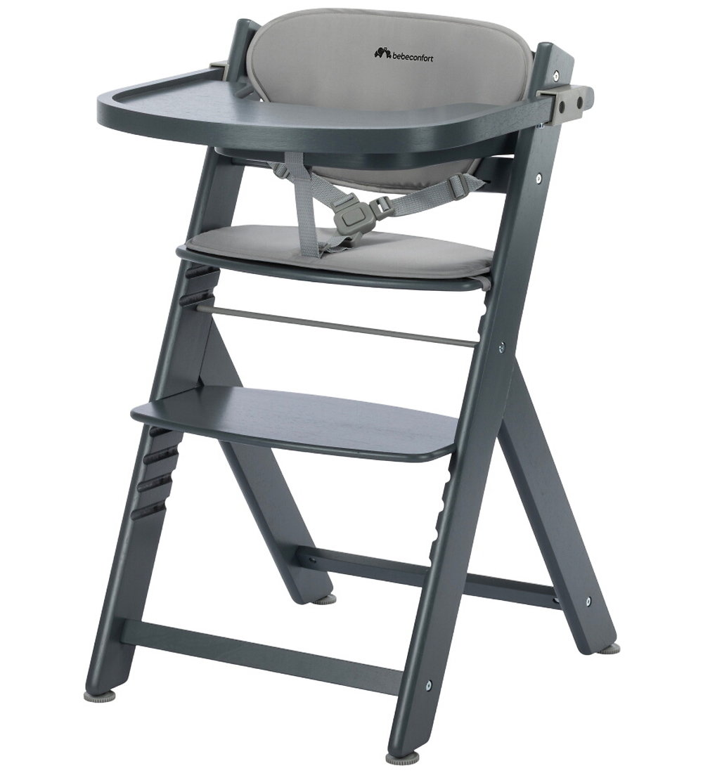 Bebeconfort Hochstuhl m. Kissen - Timba 2 - Mist Grau - Bebeconfort - One Size - Hochstuhl Bebeconfort Hochstuhl m. Kissen - Timba 2 - Mist Grau - Bebeconfort - One Size - Hochstuhl von Bebeconfort